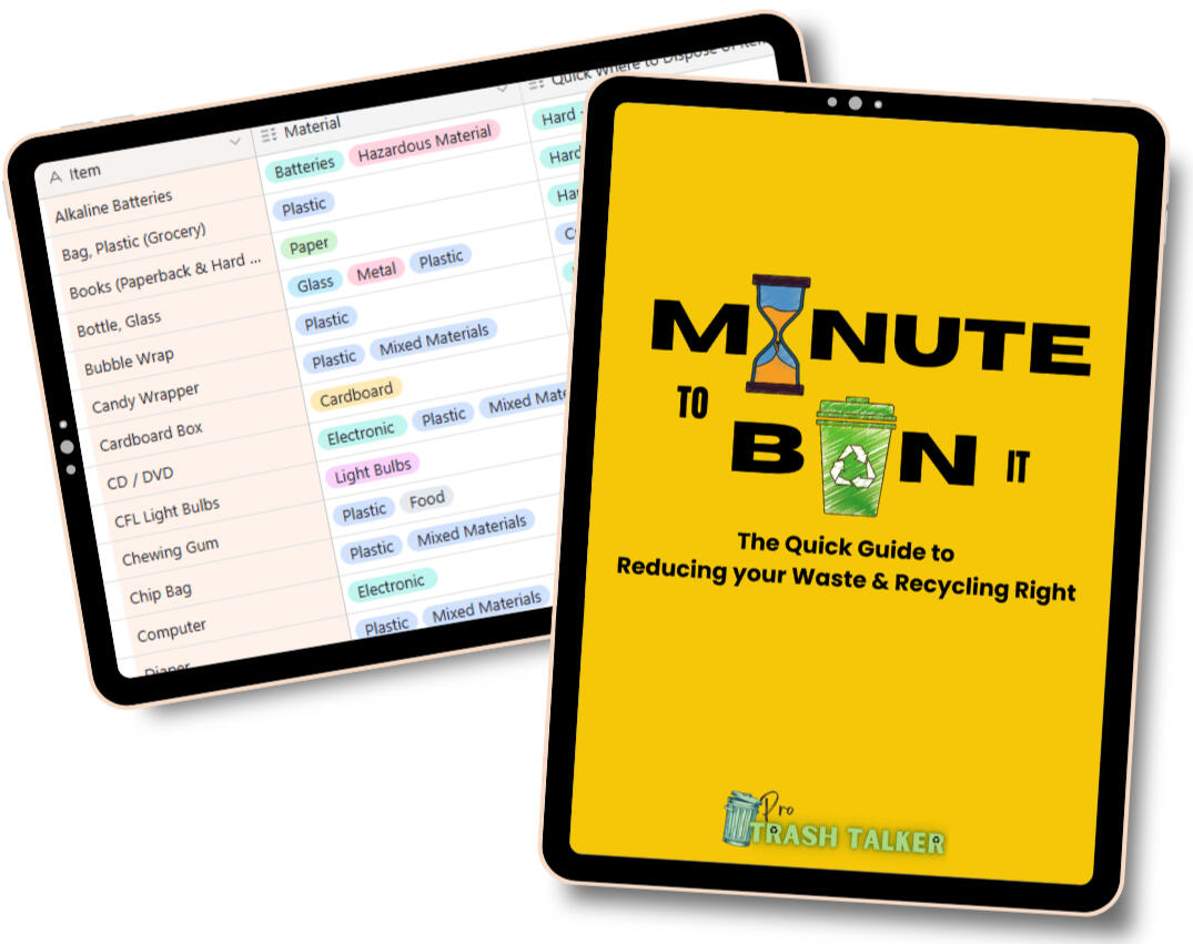 Minute to Bin It Minute to Bin It Guide Mockup